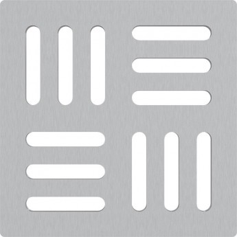 Решетка ALCAPLAST MPV011 для трапа из нержавеющей стали 102х102 мм Решетка ALCAPLAST MPV011 для трапа из нержавеющей стали 102х102 мм