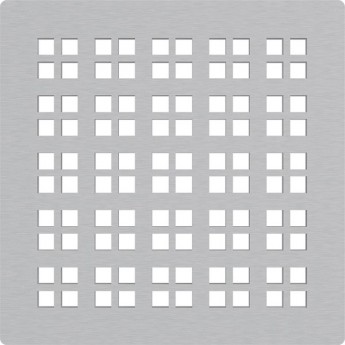 Решетка ALCAPLAST MPV015 для трапа из нержавеющей стали 102х102 мм Решетка ALCAPLAST MPV015 для трапа из нержавеющей стали 102х102 мм