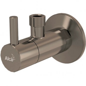 Угловой вентиль ALCAPLAST ARV001-N-B с фильтром 1/2"х3/8" никель матовый Угловой вентиль ALCAPLAST ARV001-N-B с фильтром 1/2"х3/8" никель матовый