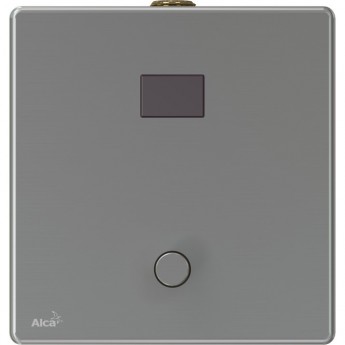 Устройство автоматического смыва ALCAPLAST ASP4-KT для унитаза с возможностью мануального смыва, нержавеющая сталь, 12 V (питание от сети) Устройство автоматического смыва ALCAPLAST ASP4-KT для унитаза с возможностью мануального смыва, нержавеющая сталь, 12 V (питание от сети)